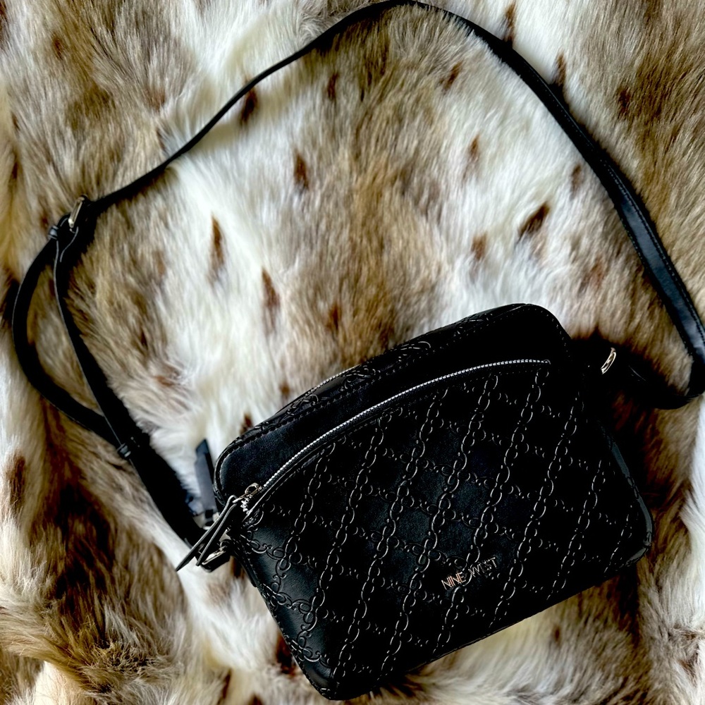 NINE WEST crossbody black bag